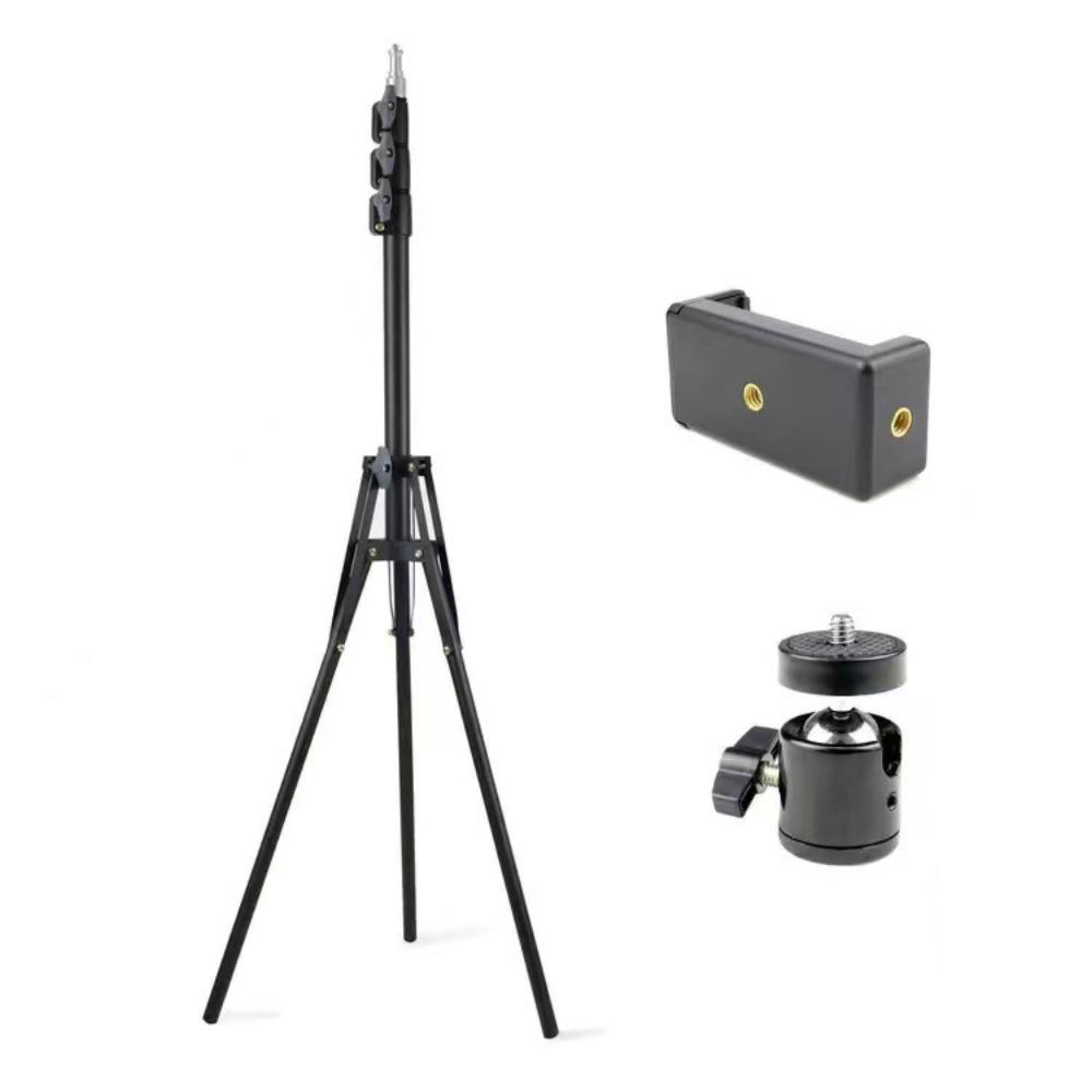Portable Metal Camera Tripod Adjustable Tripod Light Stands Light Stand Film Studio