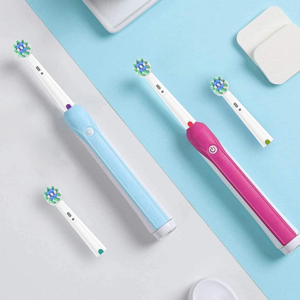 Compatible with Oral B Electric Toothbrush Replacement Toothbrush Brush Heads, Professional Cross Action Toothbrush Head Refills