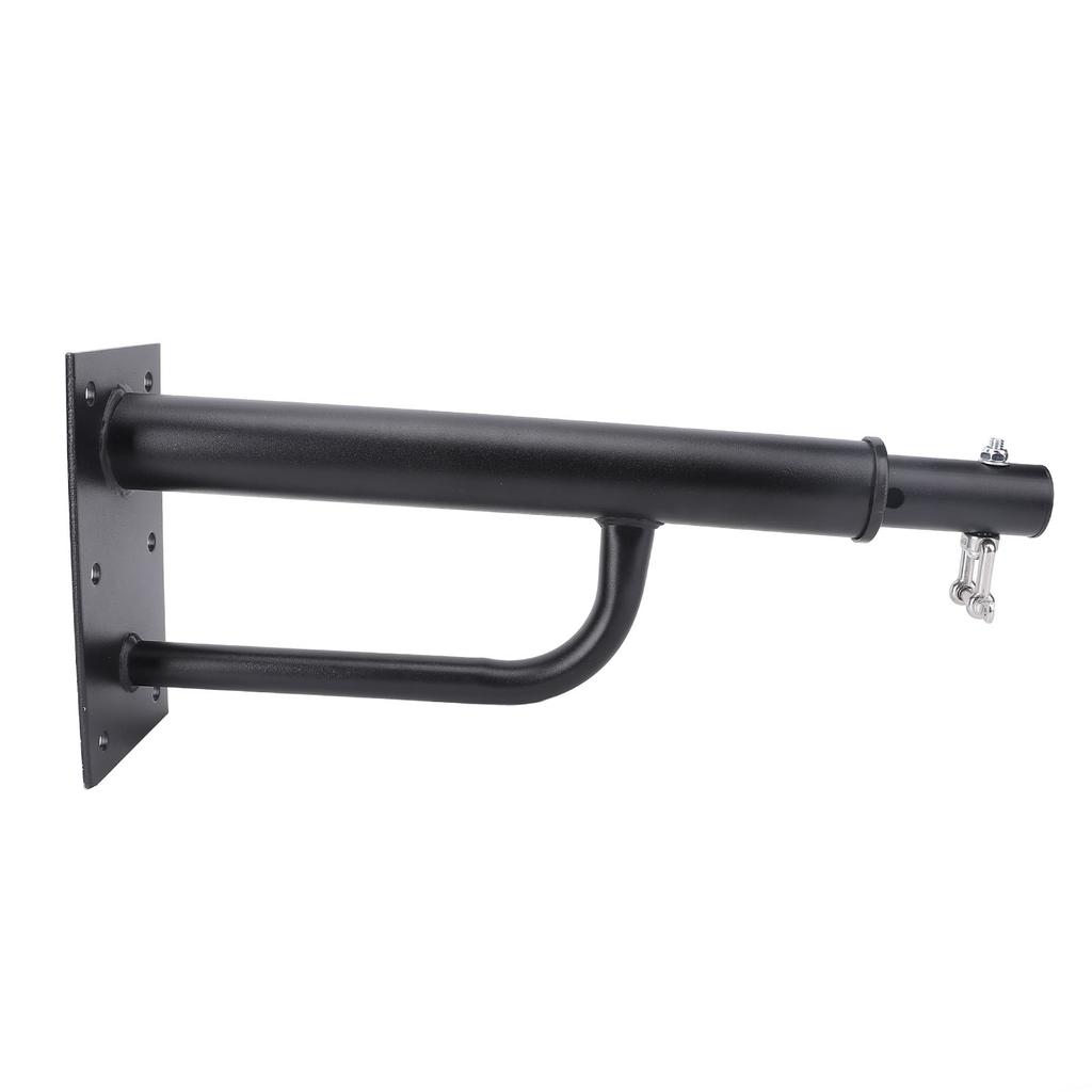 Wall Punching Bag Hanger Steel 330lb Load Bearing 15.7-25.6in Adjustable Length Heavy Bag Wall Bracket for Boxing Training