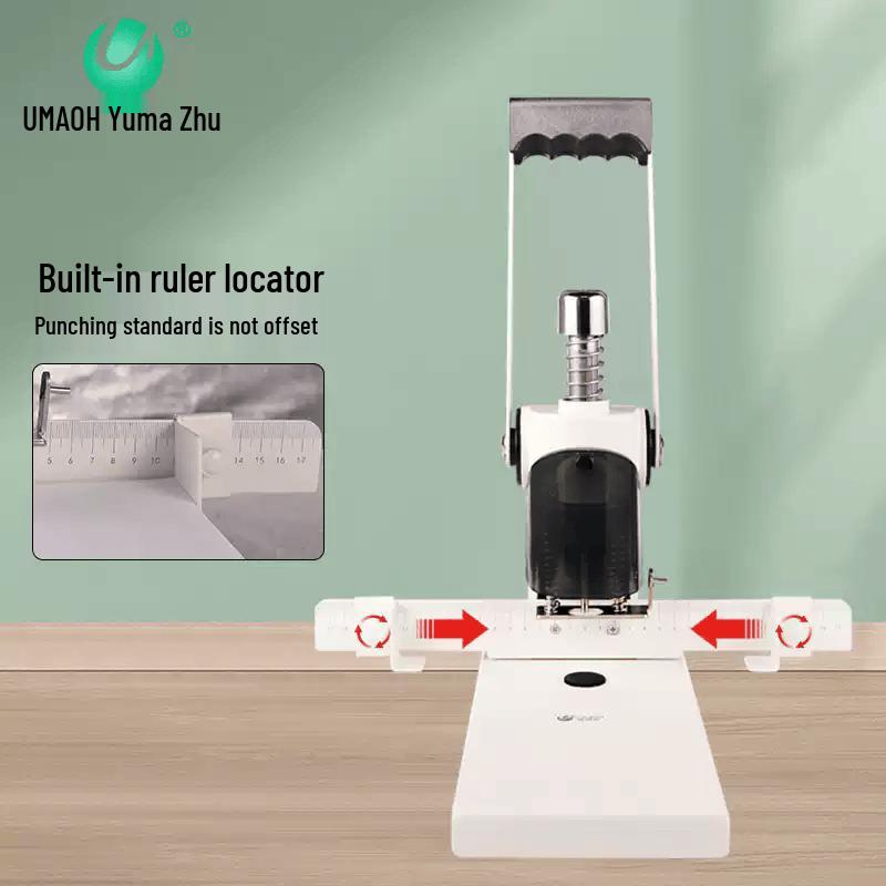 Yomart U-D40 Manual Heavy-Duty Single-Hole Punch CN plug (adapter included)