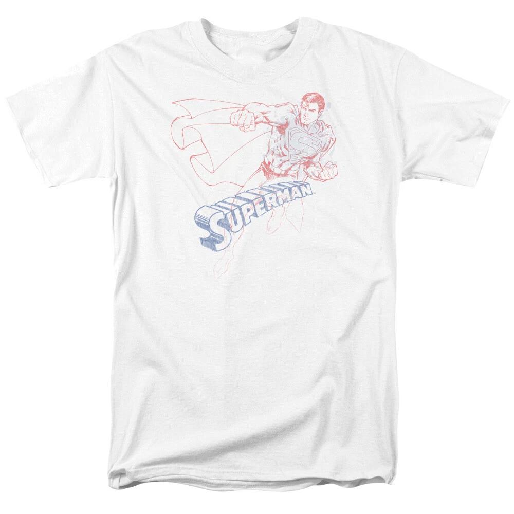 Superman  Sketch  T-Shirt - to 5X M