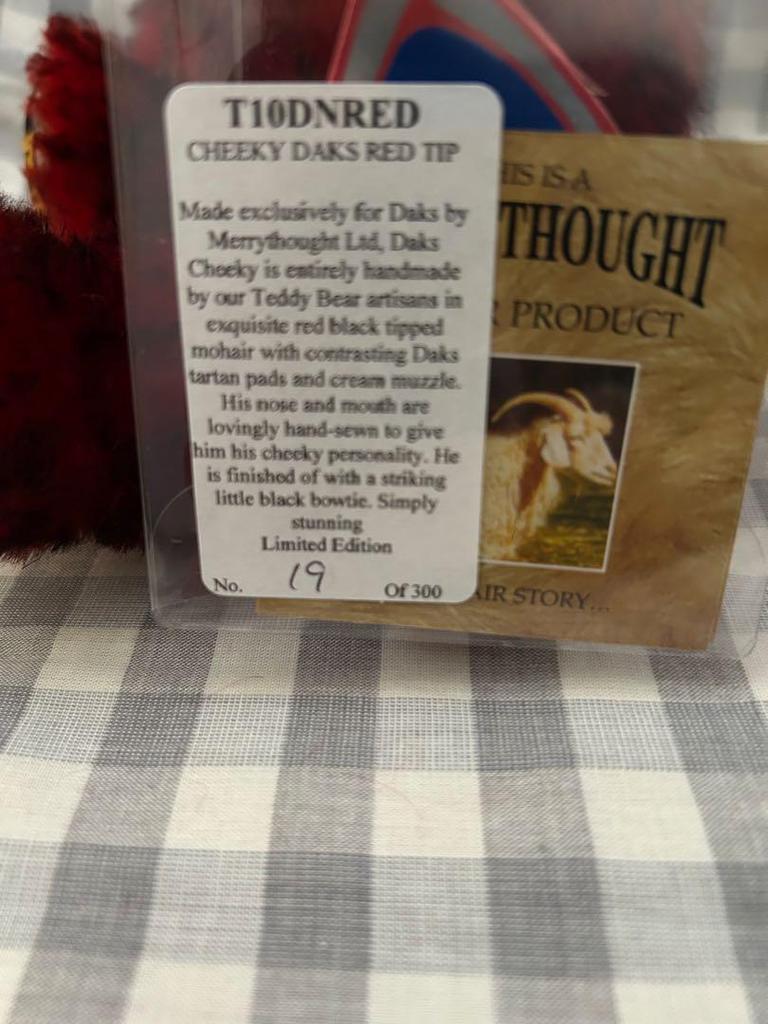 [USED] DAKS Teddy Bear