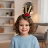 Verkleidung Karnevalsparty Stirnband Vintage Ritter Sonnenschutz Soldatenhut Zirkusdirektor Rollenspiel Fascinator Zylinder