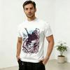 Unisex TShirt Monsters Hunters Palico Wilds Fun 100 Cotton Tees Short Sleeve T Shirt O Neck Clothes Gift Idea