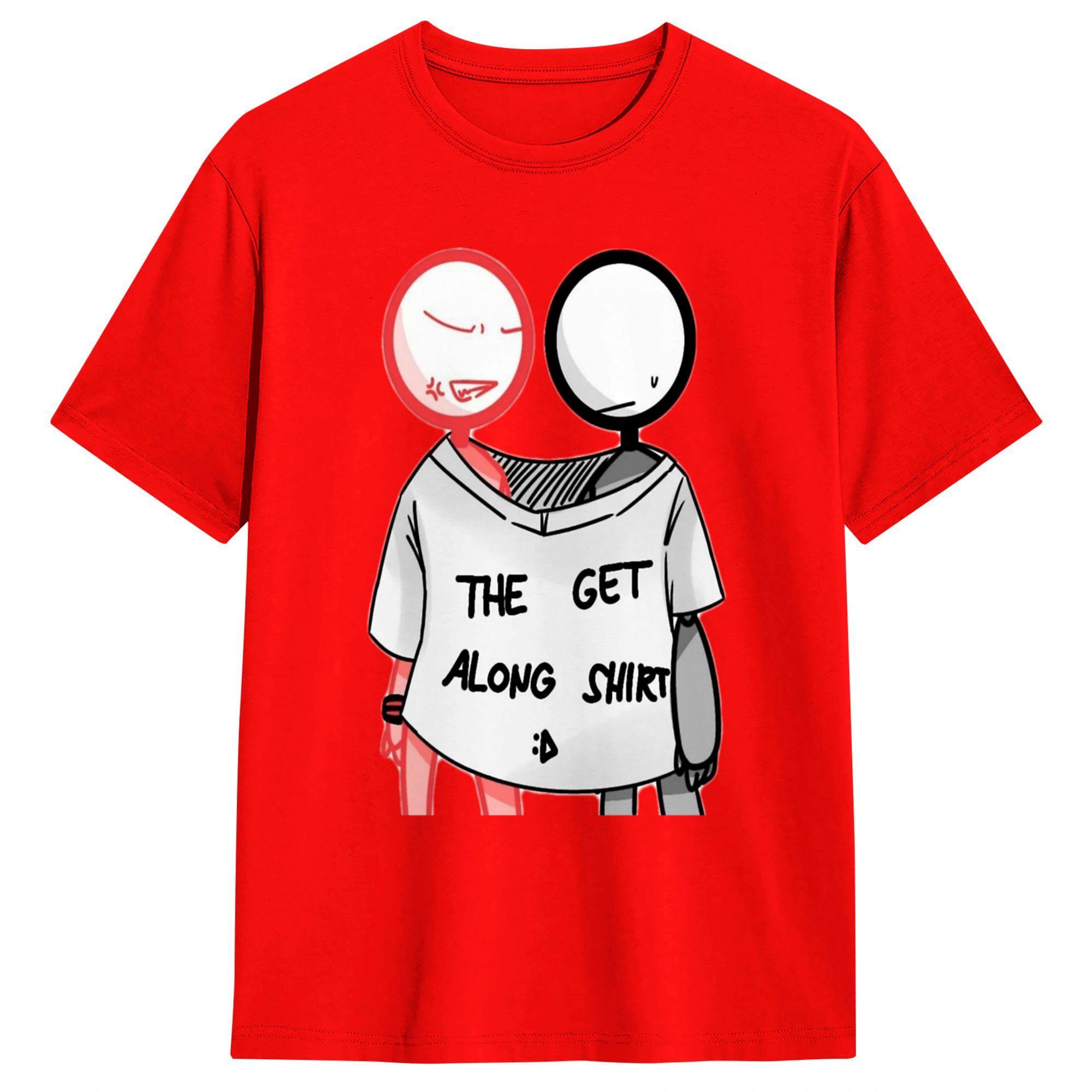Men TShirts Alan Becker Gaming Figting Casual 100 Cotton Tee Shirt Short Sleeve T Shirt Round Collar Clothes Adult S