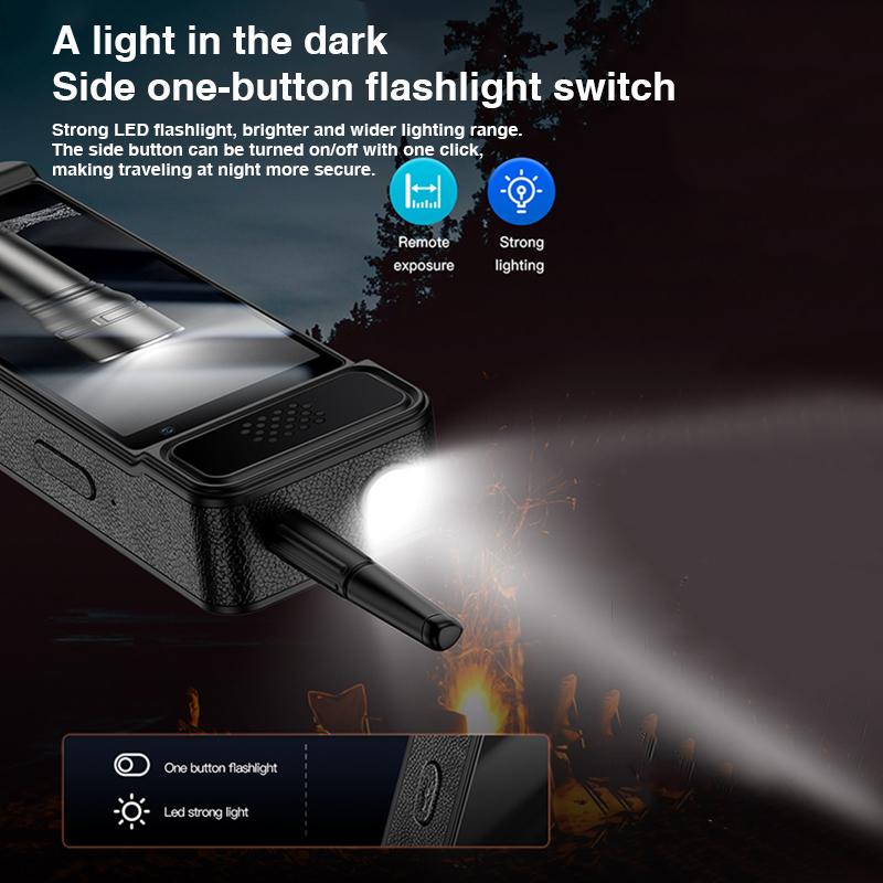 Smartphone W88 Pro Retro 4.0 pollici Android 12.0 Quad-core RAM 2 GB ROM 16 GB 5500 mAh Face ID Type-C Telefono cellulare Dual SIM 4G