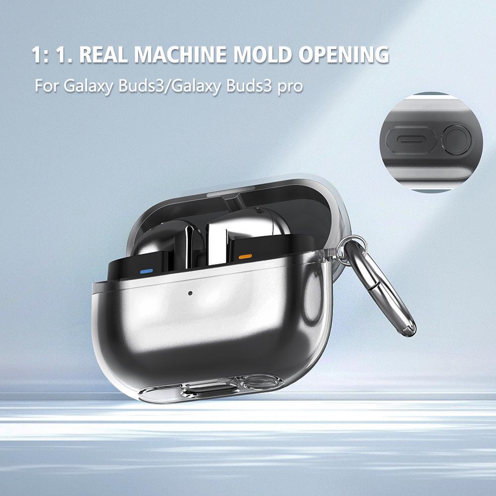 Clear Protective Case for Galaxy Buds3 Pro/Buds2/Live Earphones