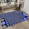 Mi-lan FC Emblem Printed Area Rug for Office, Chair Rug, Decorative Carpet Floor Mat, Large Size Fan gifts Christmas gifts