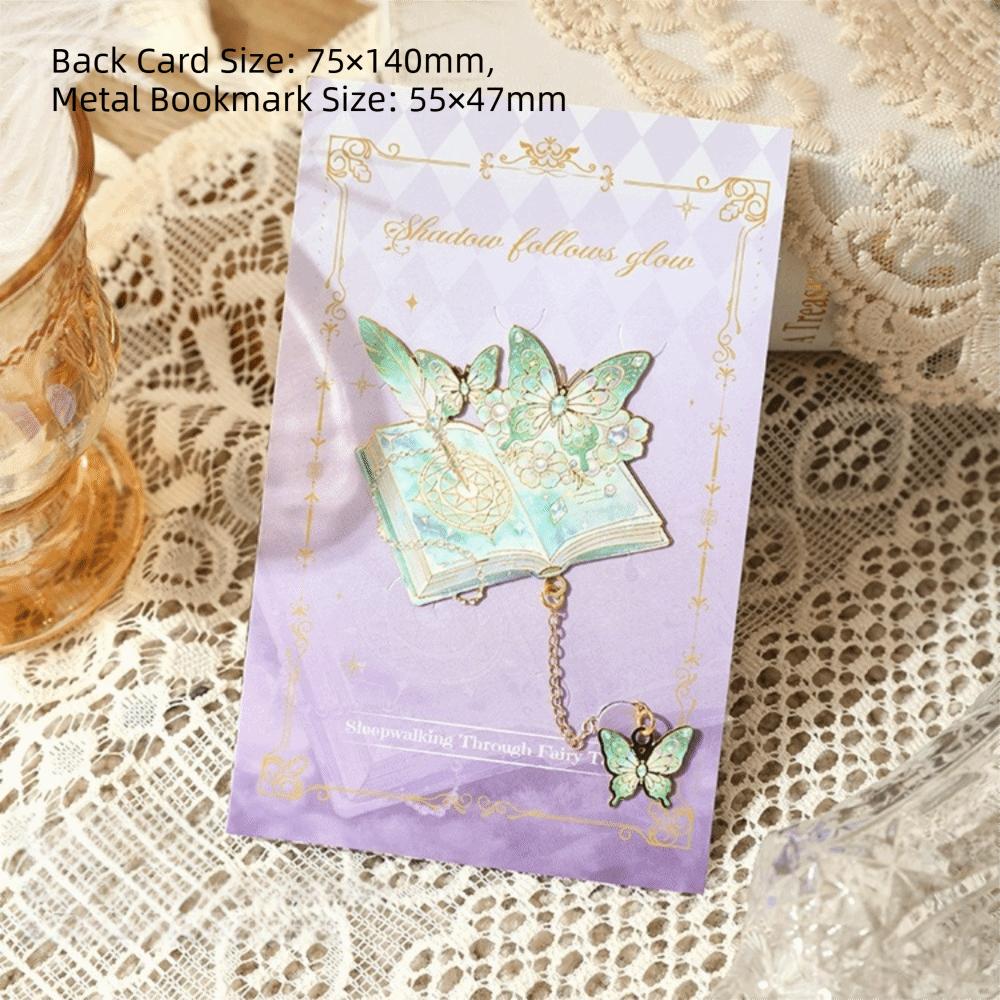 High-Quality Metal Metal Bookmark Exquisite Design Creative Page Marker  For Teachers