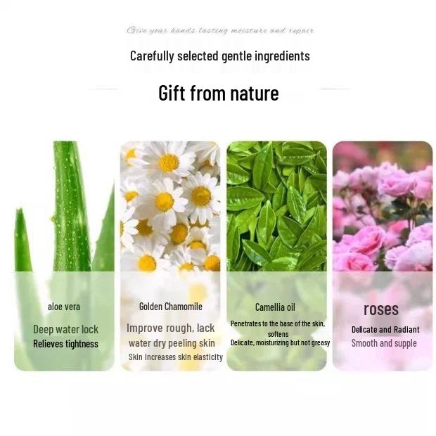 Esclusiva per i nuovi arrivati: Set Crema Mani 8 Pezzi - Idratante, Nutriente, Sbiancante, Anti-Screpolature, Profumato per Signore & Studentesse