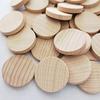 Unfinished Wooden Discs for Handmade Art Crafts Cutouts Ornaments Wedding Decors