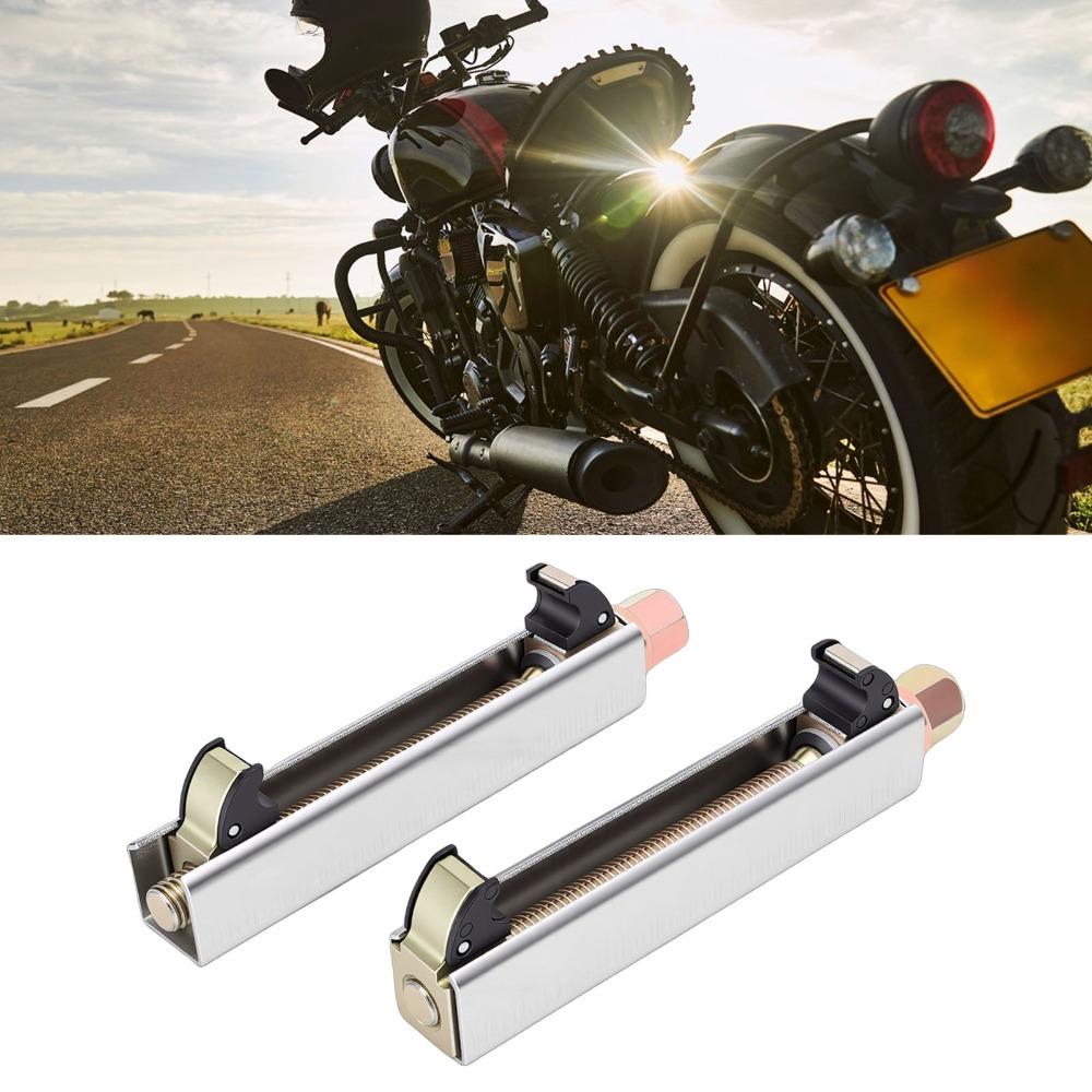 2PCS Carbon Steel Motorcycle Shock Spring Compressor Suspension System Debugging
