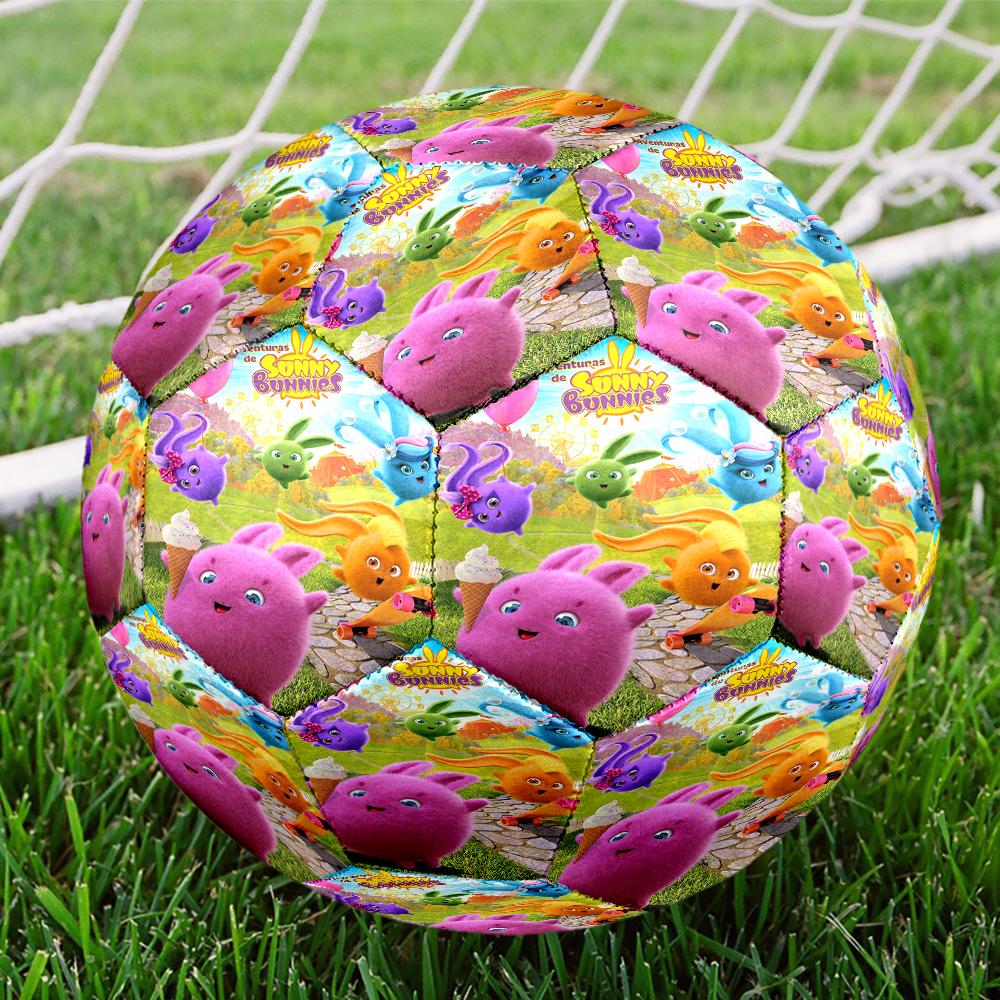Sunny Bunnies Theme Size 5 Soccer Ball, Suitable for Both Indoor and Outdoor Matches, a Gift Suitable for Everyone.