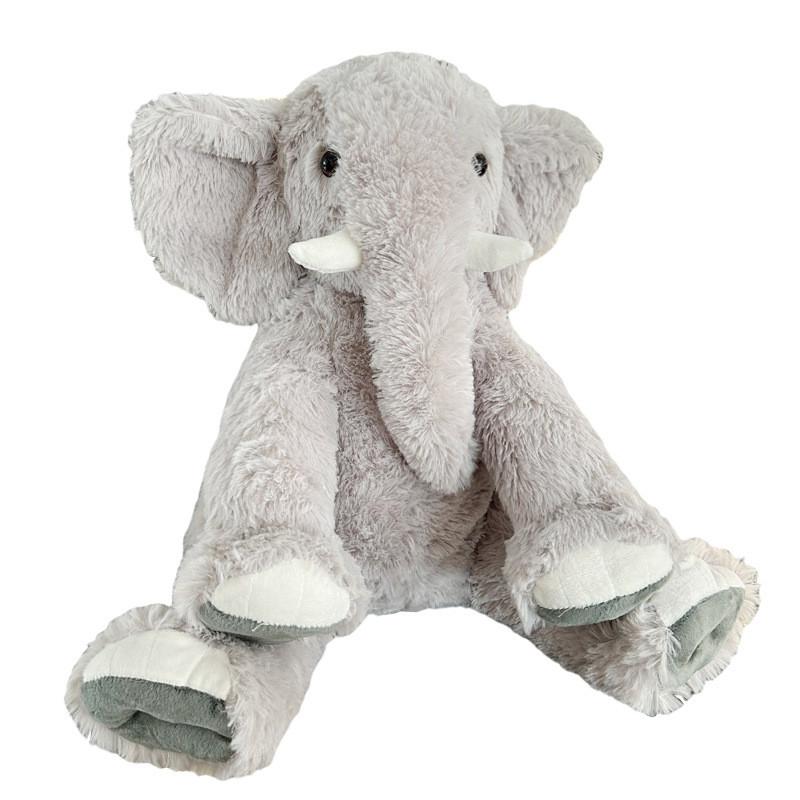 Plush Toy Elephant Cartoon Stuffed Animal Doll Bedroom Decoration Gift Kids