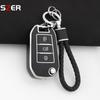 New Tpu Car Key Case Cover For Peugeot 208 308 408 508 2008 3008 4008 5008 For Citroen C3 C4 Cactus C6 C8 Protector Fob Keychain