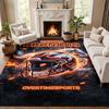 Denver Broncos Carpet Door Mat for Living Room or Bedroom Protective Mat Under Chair Office Decoration Christmas Gift Birthday Present