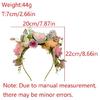 Beautiful Cloth Fabric Flower Headband Hair Hoop With Butterfly Detail For Women Girls Special Event And Daily Use
