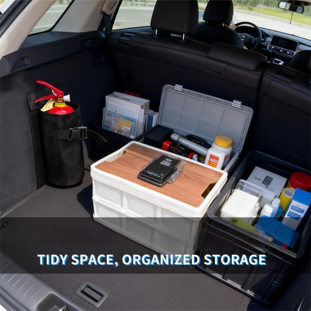 Anti Vibration Fire Extinguisher Mount Car Fire Extinguisher Organizer  Vehicle Safety Accessory
