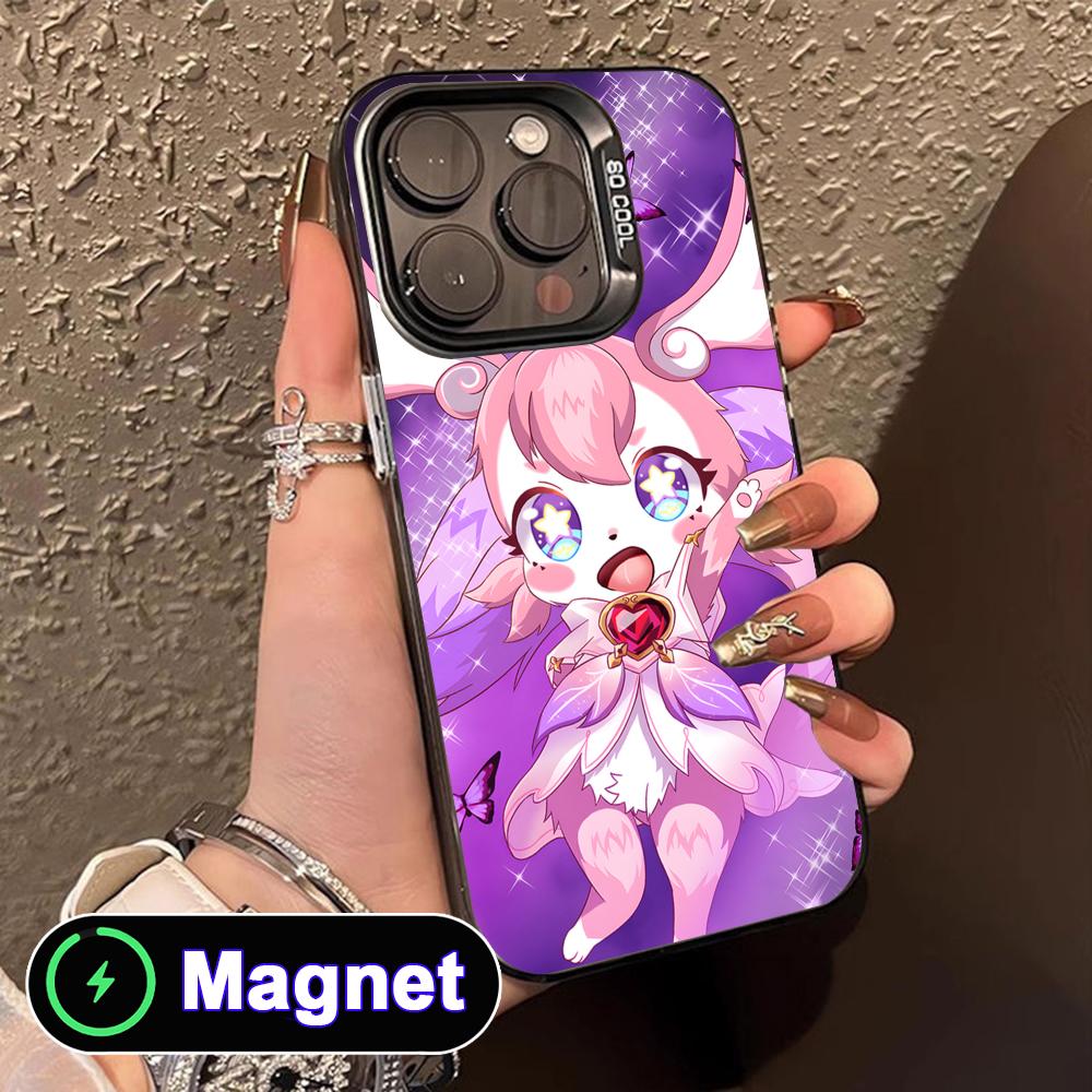 HSR Mem Translucent MagSafe Mobile Phone Case for iPhone 17 16 15 14 13 12 11 Air Pro Max Plus Colorful Cover