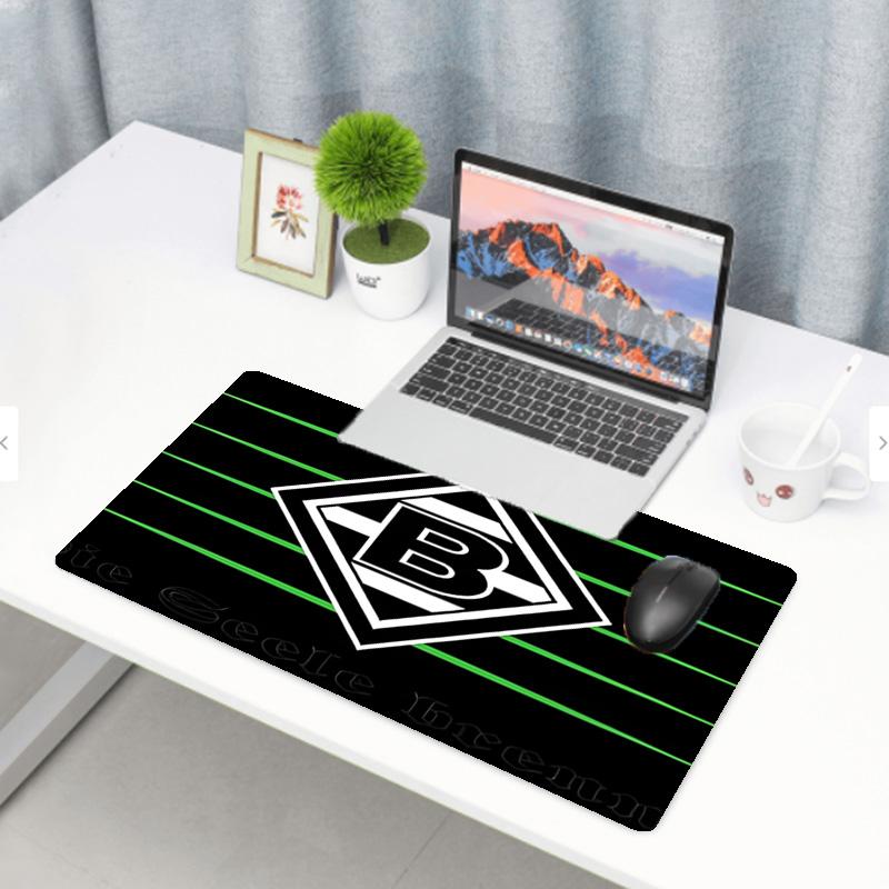 Borussia Monchengladbach Print Mouse Pad, Anti‑Slip Desktop keyboard Mat, for PC Laptop Gaming Working Daily Use, Cool Festival Surprise Gift