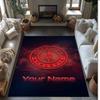 Charlton Athletic Printed Crystal Velvet Rug Non‑Slip Crystal Velvet Carpet For Sofa Bedroom Indoor Home Decoration