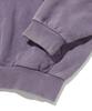 Suade Cropped Washed Hood Zip Up [Purple]
