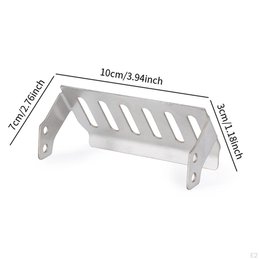RC Chassis Armors Upgrade Professional Easy To Install Guard Board Plate Rear Skid for