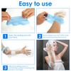 Waterproof Cast Cover Short Palm/Long Arm Shower Arm Protector with Elastic Opening Soft Comfortable Wound Bathing Bag for Adult