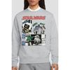 STAR WARS Unisex mikina pro dospělé Beep Boop R2-D2