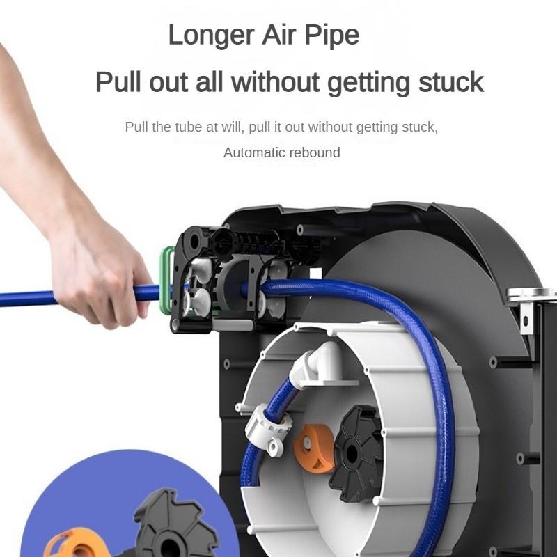 Wall Mounted Air Drum Tube Winding Device Automobile Repair And Beauty Tool Automatic retractable Hose Pipe Reel