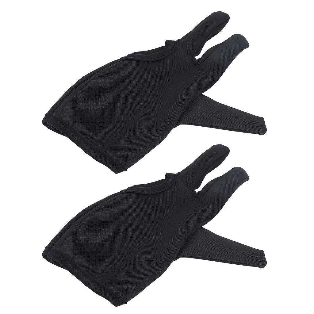 1 Pair Heat Resistant Hair Gloves 3 Finger Hair Dye Gloves Professional Curling Wand Glove for Hair Styling