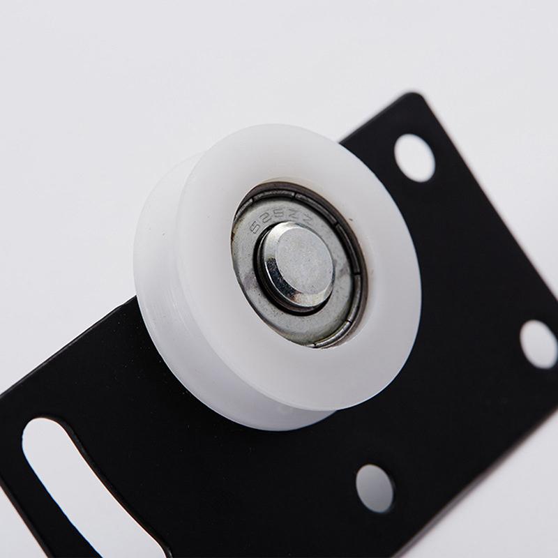 Door Rollers Stainless Steel Sliding Door Wheel Cabinet Nylon Pulley Hanging Wheel For Wardrobe Furniture Hardware