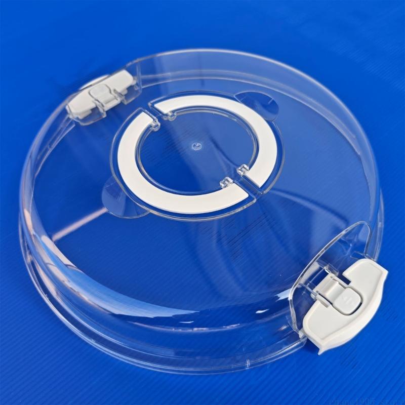QX2E Pack of 1 Party Appetizer Serving Dish with Clear Covers Included for Gatherings
