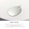 Gin No Oval Mirror Silver 925 Necklace Pendant for Rare [Shinjuku Kura] Men, Mirrored, Plain, Coin, Medal, Large, Simple,