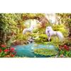 Mural Wallpaper 3D Beautiful Forest White Horse Lake Nature Scenery Photo Wall Paper Living Room TV Sofa Background Wall Home Decor Rolls
