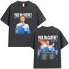 Paul Mccartney Got Back Tour 2025 Graphic T Shirts Unisexs Hip Hop Rock Style Short Sleeve Tshirts Pure Cotton Tshirt Streetwear