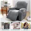 4Pcs Split Thicken Recliner Chair Cover Elastic Jacquard Single Sofa Covers  Chair Slipcovers Stretch Armchair Protector