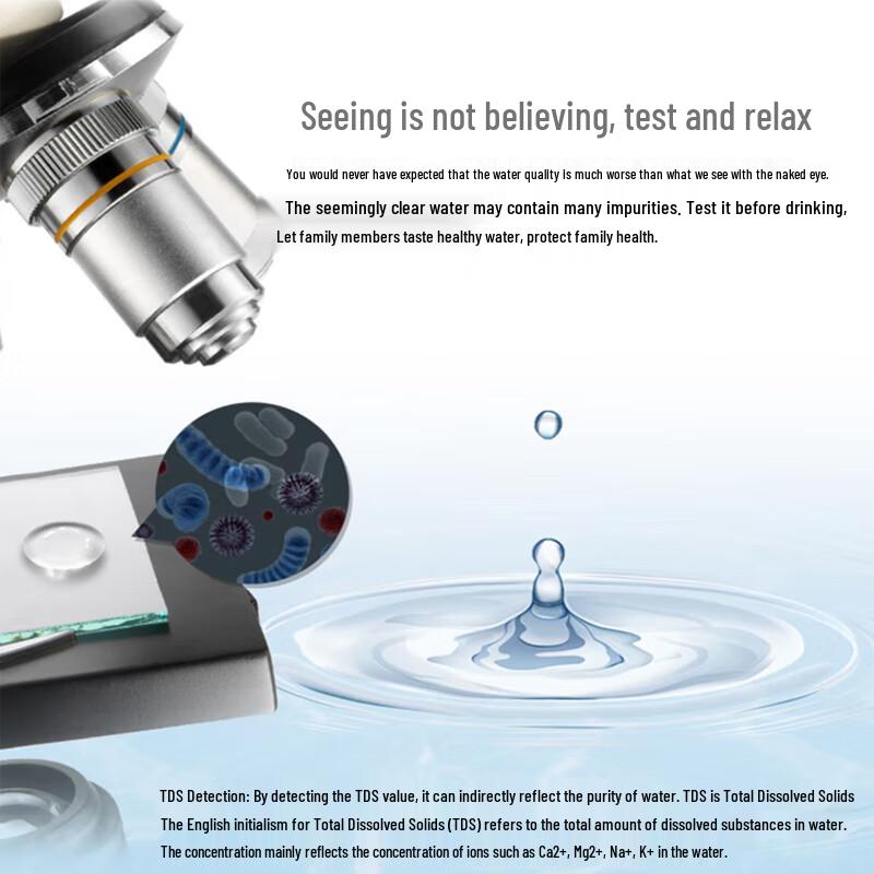 Gree Water Quality TDS & Temperature Test Pen CN plug (adapter included)