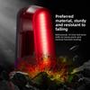 Luz trasera inteligente para bicicleta, luz de freno LED de seguridad para ciclismo nocturno