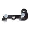   Excavator L Shaped Bracket Replacement for     Excavator 3 Hole Hydraulic Thumb Clip Bracket with 3 Pull Pins