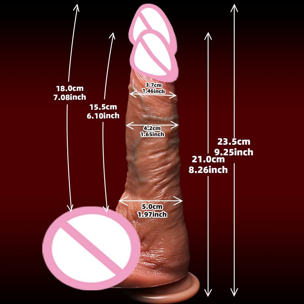 Soft Realistic Dildo Huge Penis Penetration Anal Sex Toys For Women Masturbation Soft Dick Dildos Sexy Adult Sex Toy Gay