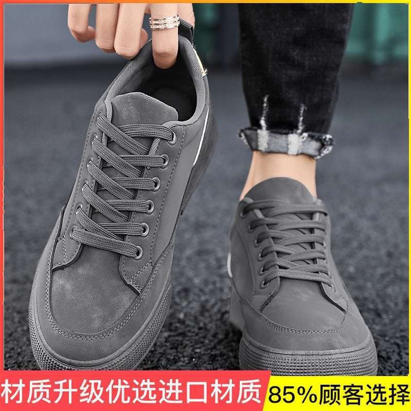 Martin Boots Men's Shoes Summer High-top British Style Men's Leather Shoes Black Locomotive Leather Boots Waterproof Tooling Boots Men's