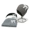 Baotou Hat Female Korean Version Bow Knitted Hat Autumn and Winter Face Small Cashmere Wool Hat Warm Ear Protector Cold Hat Children