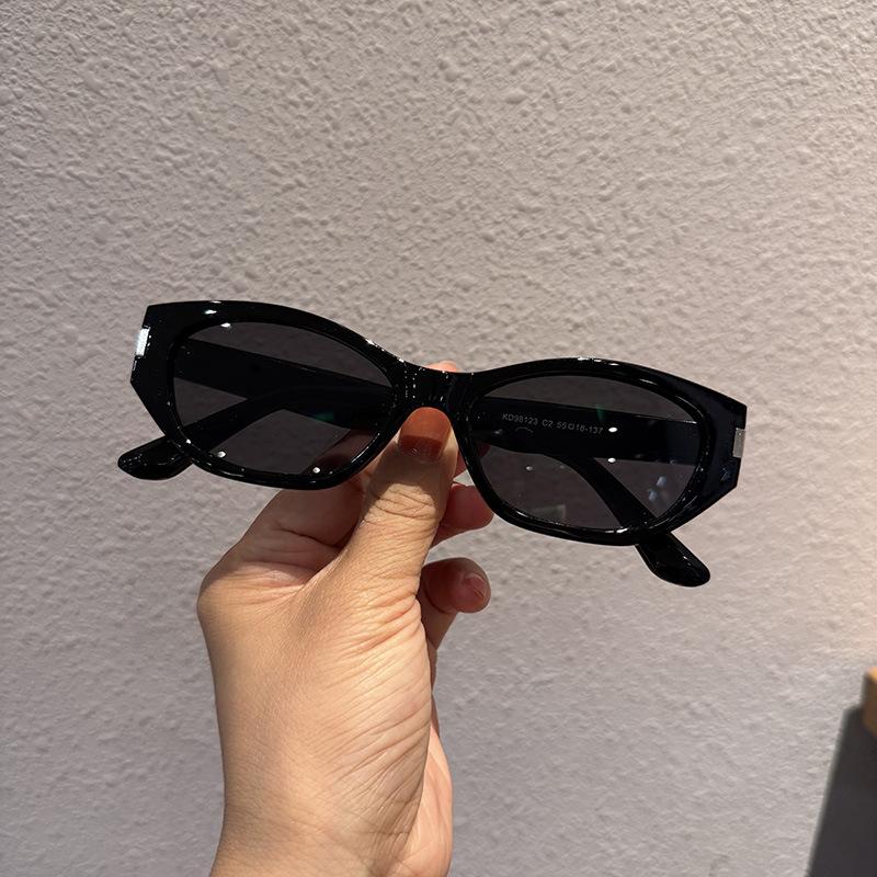 JYL TS DIY Black Sunglasses Women UV Protection Fashion Street Glasses Acrylic 1222Mao17977