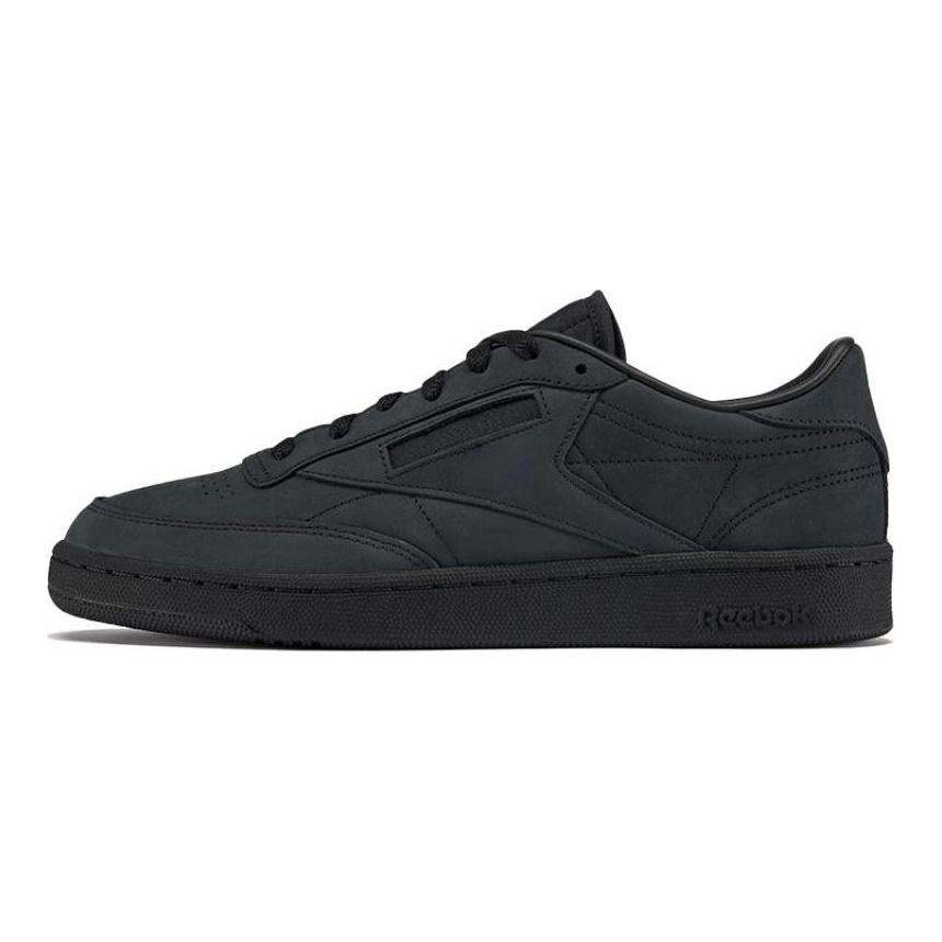 Reebok JJJJound X Club C 85 'Triple Black' Sneakers IG8240