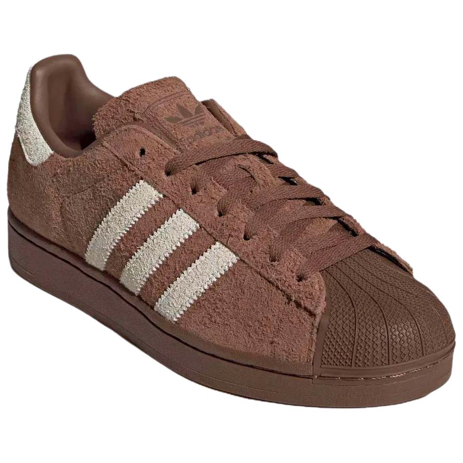 adidas Originals Superstar 2 Versatile Comfortable Skate Shoes Unisex Sneakers Brown KJ4565