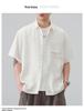 Men's 2026 Trendy Japanese Style Retro Loose Short Sleeve Polo Shirt