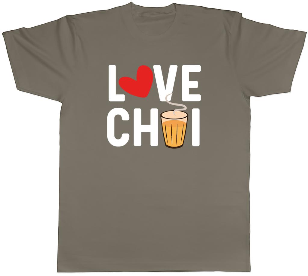 Love Chai Unisexs TShirt Indian Masala Karak Tea Unisex Tee Gift