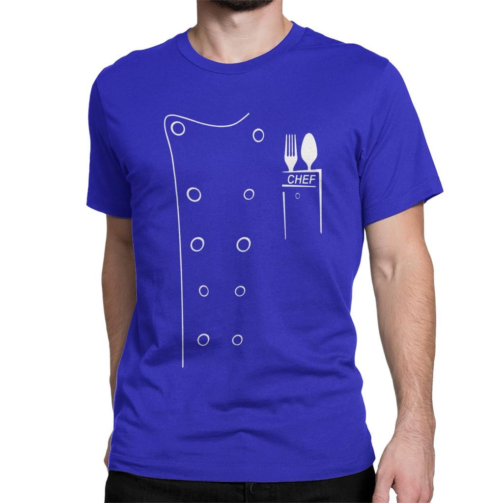 Mens Chef Cook Cooking Culinary T Shirts 100 Cotton Clothing Vintage Short Sleeve Round Neck Tee Shirt Unique TShirt