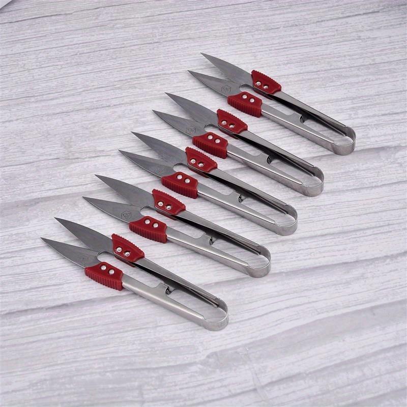 1pc/3pcs Stainless Steel Yarn Shears Cutting Sewing Scissors Shears Cross Stitch Scissors Embroidery Scissor U Thread Scissors
